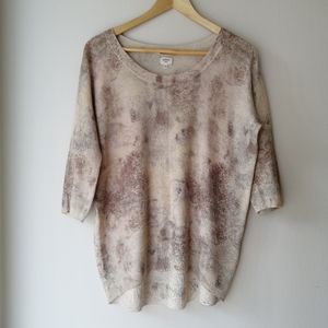 Aritzia Wilfred Balzac sweater 3/4 sleeves